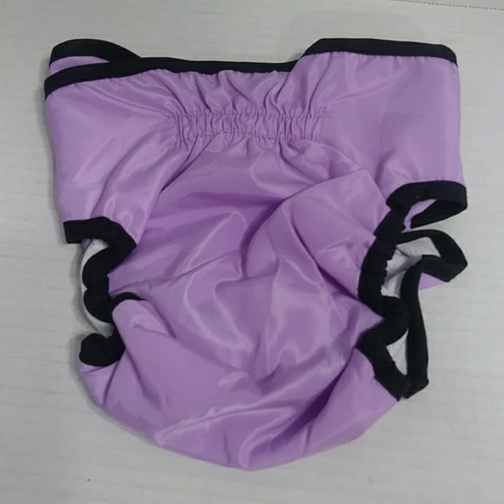 Nobleza Light Purple Washable Dog Diaper Size Medium *NWOT*